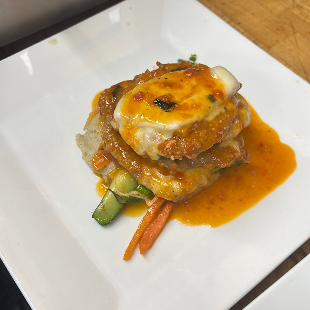 Scaloppine Di Vitello Sorrentina.