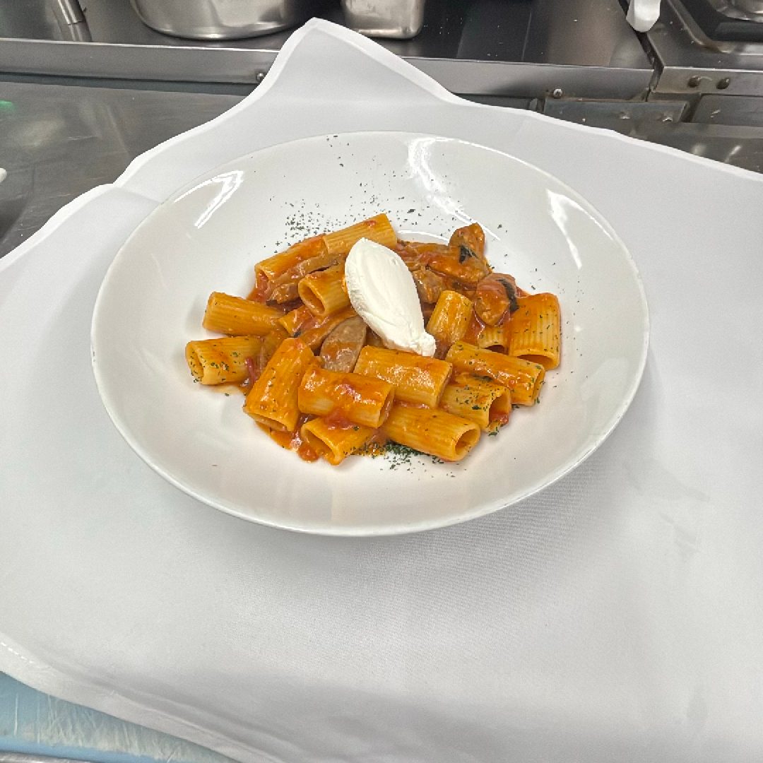 Rigatoni & Sausage.