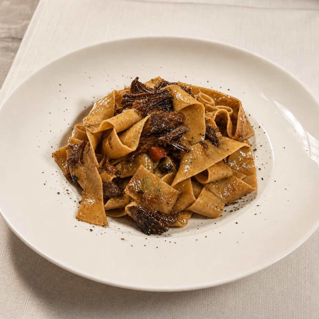 Beef Short Ribs Pappardelle.